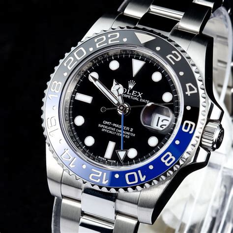 rolex blue black gmt price|rolex gmt master 2 watch.